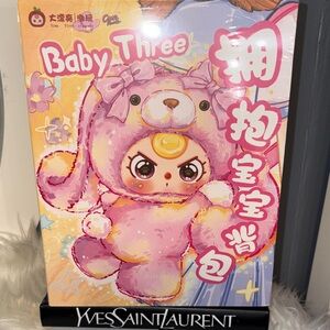 Baby Three blind backpack NWT SEALED